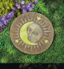 Radiant Sun and Moon Glow-in-the-Dark Garden Stepping Stone