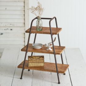 Tabletop A-Frame Shelves