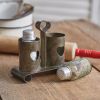 Primitive Heart Salt and Pepper Caddy