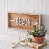 Beach Directional Sign - Guide to the Best Beaches