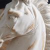 Handcrafted Horse Head Sculpture - Unique Equestrian Artwork for Home Decor