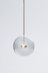 Soap Bubble Mickey Chandelier LED Living Room Bedroom Dining Room Glass (Option: 1Lamp 1ball tuba)